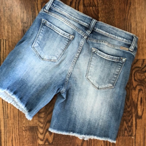 KanCan Distressed Denim Shorts - Picture 5 of 11